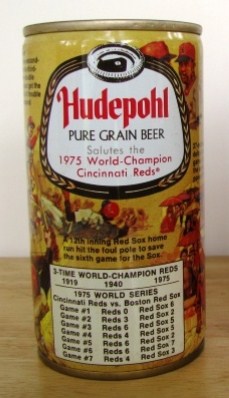 Hudepohl 75 Cincinnati Reds World Champions